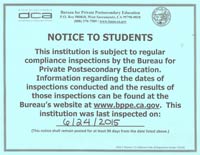 DCA Notice